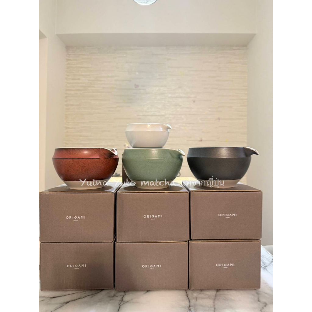 🥣ORIGAMI Katakuchi Matcha Bowl Pour