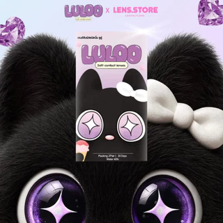 คอนแทคเลนส์รายเดือน LULOO รุ่น Jelwry เจลวี่ย์ ตาใส สไตล์พส.จีน