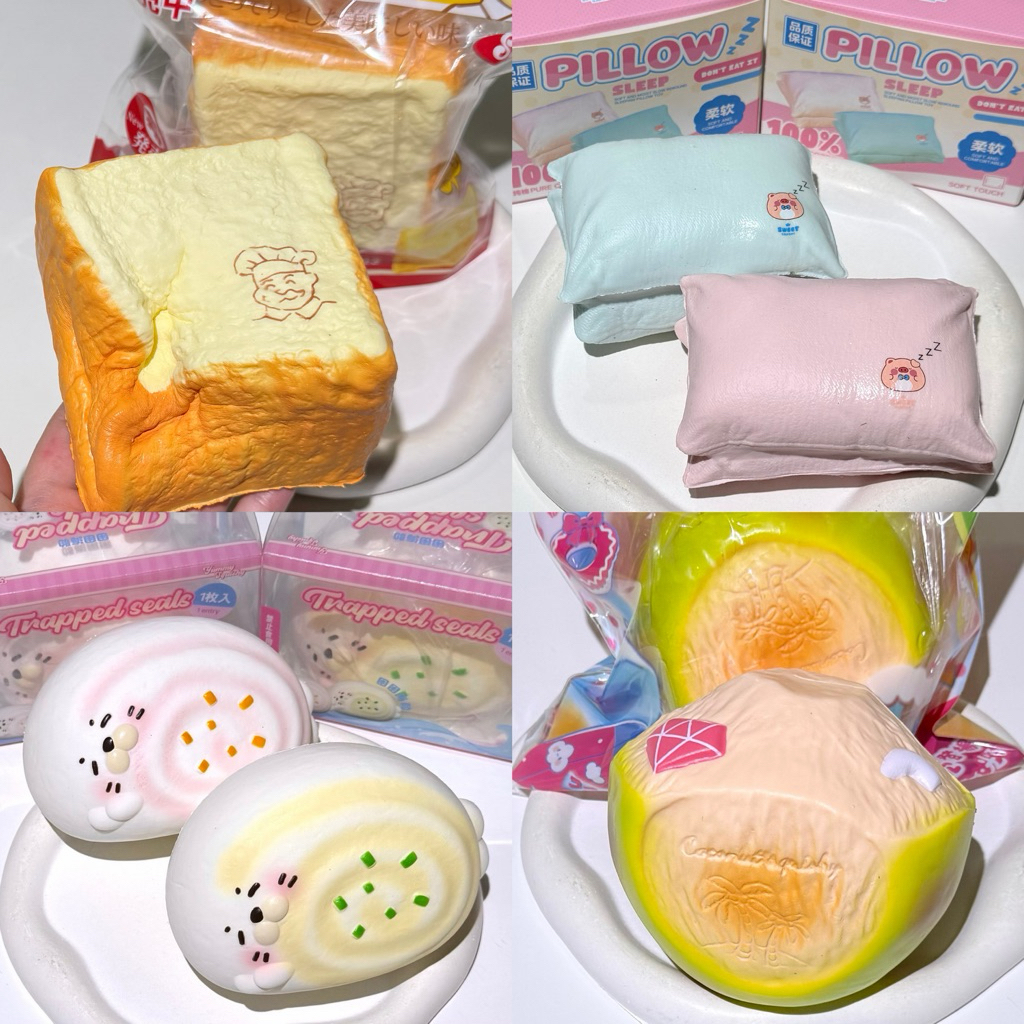 พร้อมส่ง‼️สกุชชี่แท้ ‘ รวมหลายงาน ‘💖🍦น่ารักเนื้อดี กลิ่นหอม 📍ดูรายละเอียดในคลิปรีวิวก่อนกด📍 | sss st