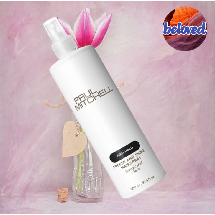 Paul Mitchell Firm Style Freeze And Shine Super Spray 250/500 ml สเปรย์น้ำสูตรแข็งพิเศษ