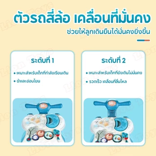 LionToys รถหัดเดิน รถหัดเดินเด็ก รถผลักเดิน 5 in 1