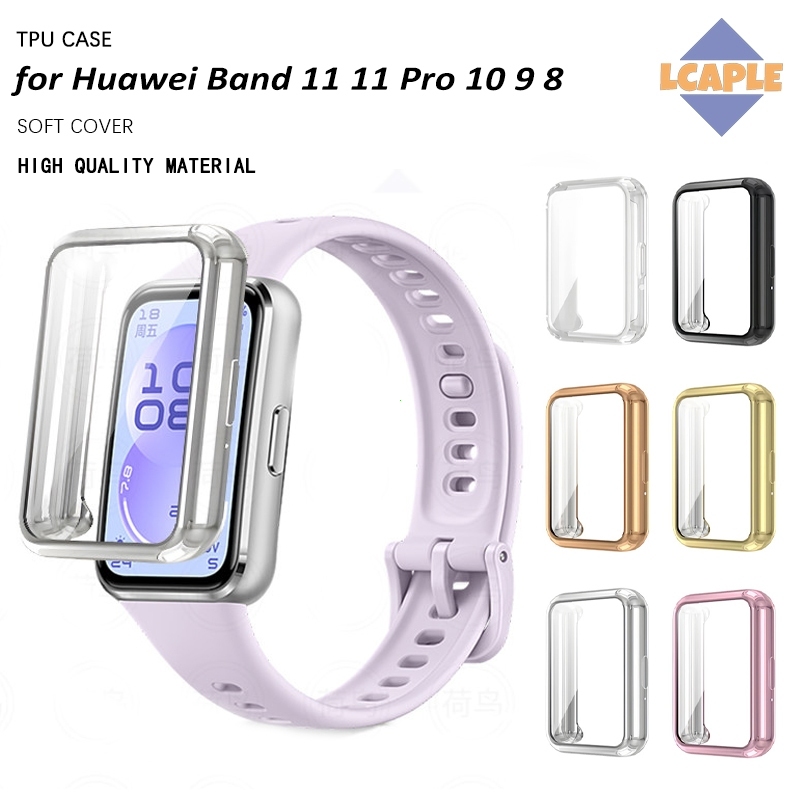 กรณีป้องกัน TPU นุ่ม for Huawei Band 11 11 Pro กรอบกันชนป้องกันหน้าจอ for Smartwatch Huawei Band 10 9 8 NFC