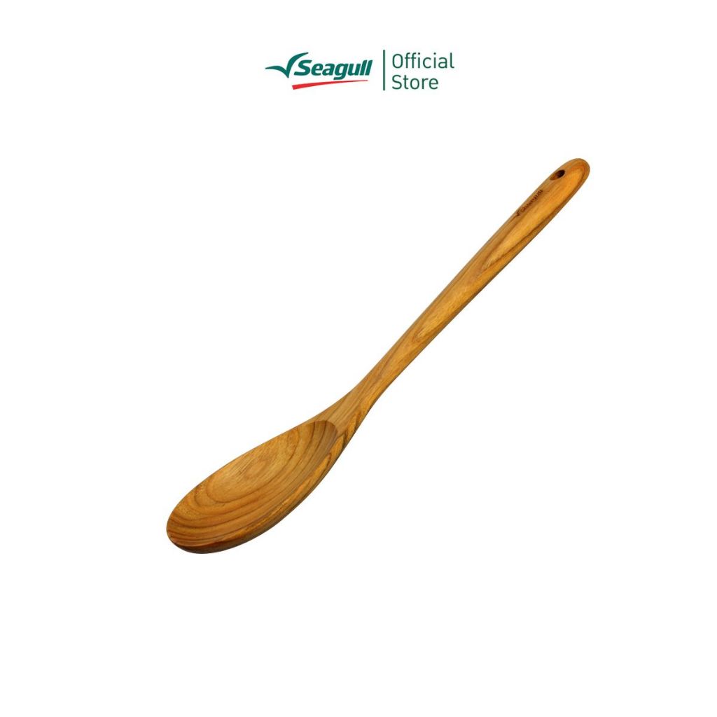Seagull ทัพพีไม้สัก Ladle Teak Wood
