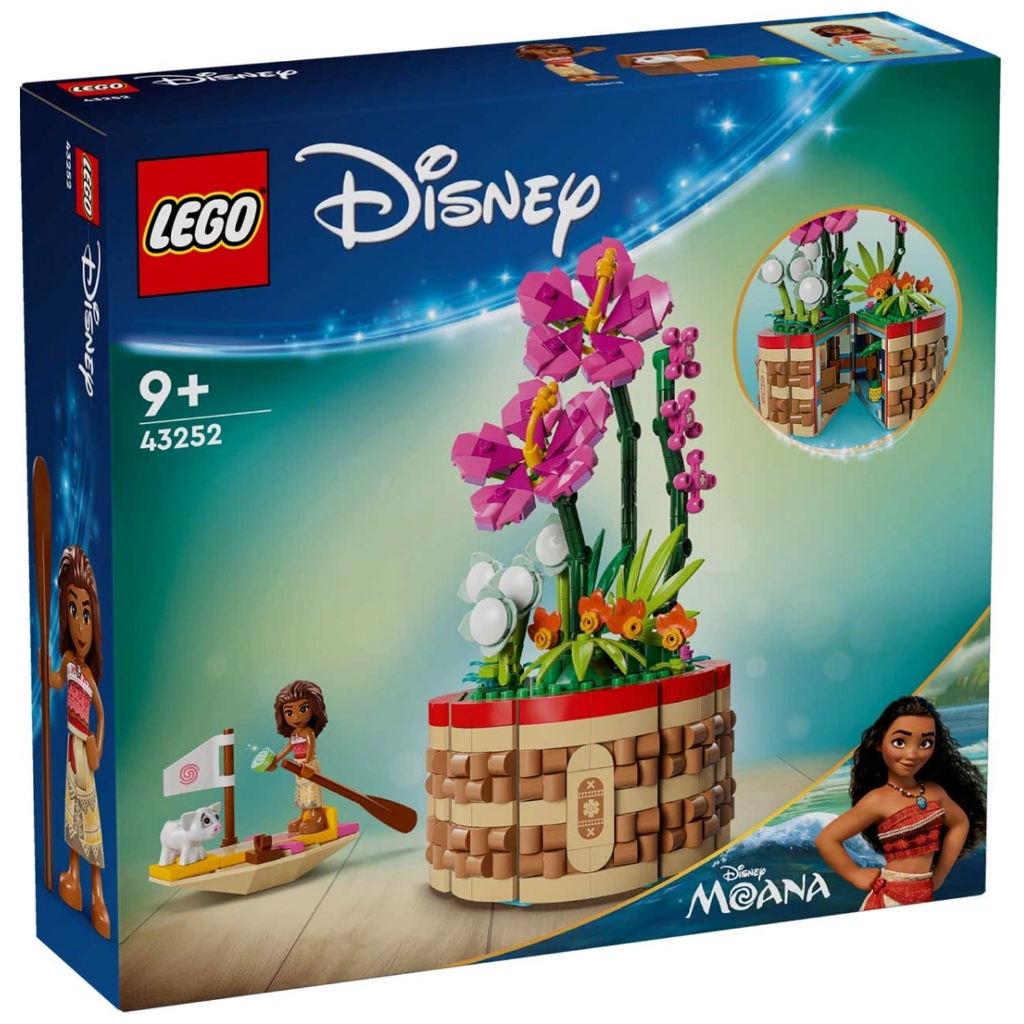 43252 : LEGO Disney Princess Moana's Flowerpot (สินค้ากล่องมีตำหนิเล็กน้อย)