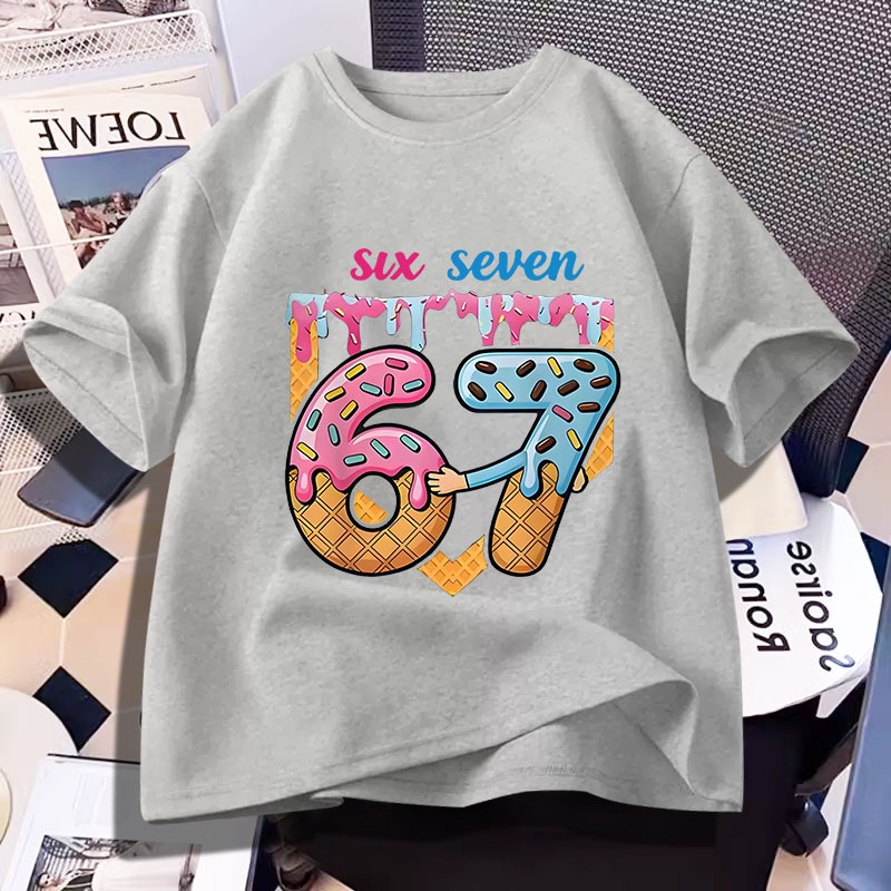 D1364(พร้อมส่งทุกสี）เสื้อยืดแขนสั้น ผ้านุ่มใส่สบายฯ มี7สีหลายไซส์เลือกได้ S-3XL ราคา ถูกที่สุด ดีลบีเคเค แกลเลอรีภาพที่ 7