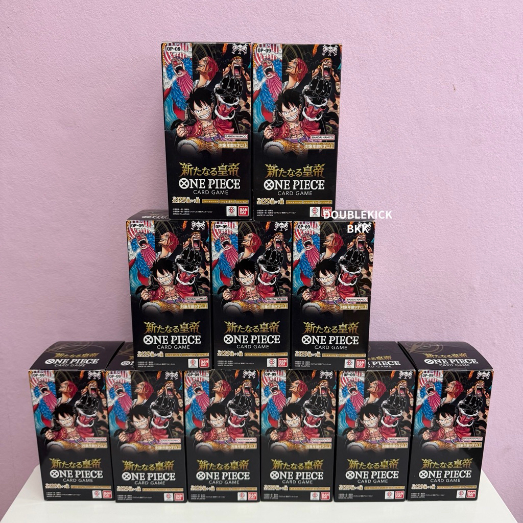 (พร้อมส่ง) ONE PIECE OP09 (ญี่ปุ่น) (กล่องละ)