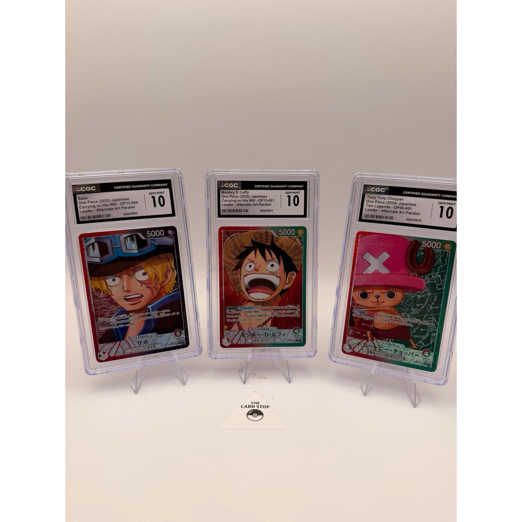 One Piece CGC Graded Cards