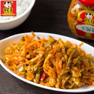 ผักดอง เผ็ดน้อย พร้อมทาน ( 菜花香 下饭菜、榨菜 ) ขนาด 280g ทานง่าย เพียงเปิดก็พร้อมทาน อร่อยกลมกล่อมทานแล้วจะติดใจ