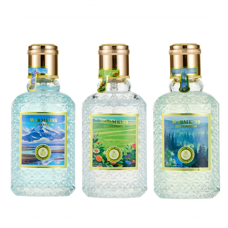 น้ำหอม WARMKISS Refreshing Perfume 50 ml หอมสดชื่นมากๆ รู้สึกเบาสะบาย เหมือนอาบน้ำมาใหม่ๆ