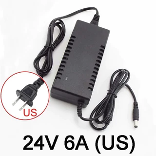 【NEW】DC 24V 6A US อะแดปเตอร์ไฟฟ้า diffuser power adapter อะแดปเตอร์ อะแดปเตอร์แปลงไฟ Power Supply Adapter Charger US