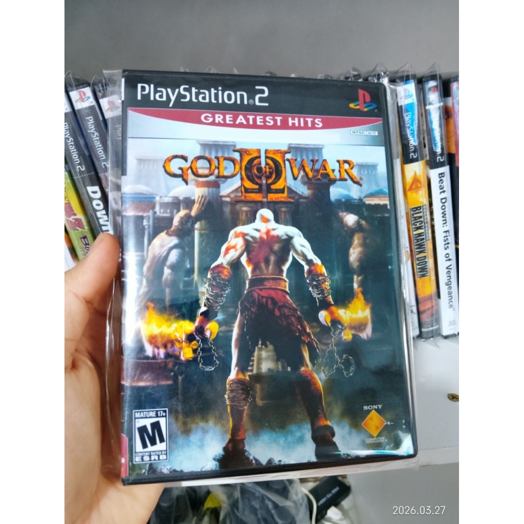 แผ่นเกม ps2 god of war2