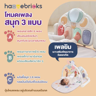 HaaveBricks เพลยิม เบาะนอนเสริมพัฒนาการเด็กเล็ก Play Gym