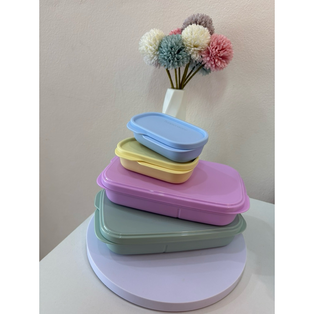 ชุดกล่องข้าว Tupperware Foodie Buddy สีใหม่ พาสเทลละมุน