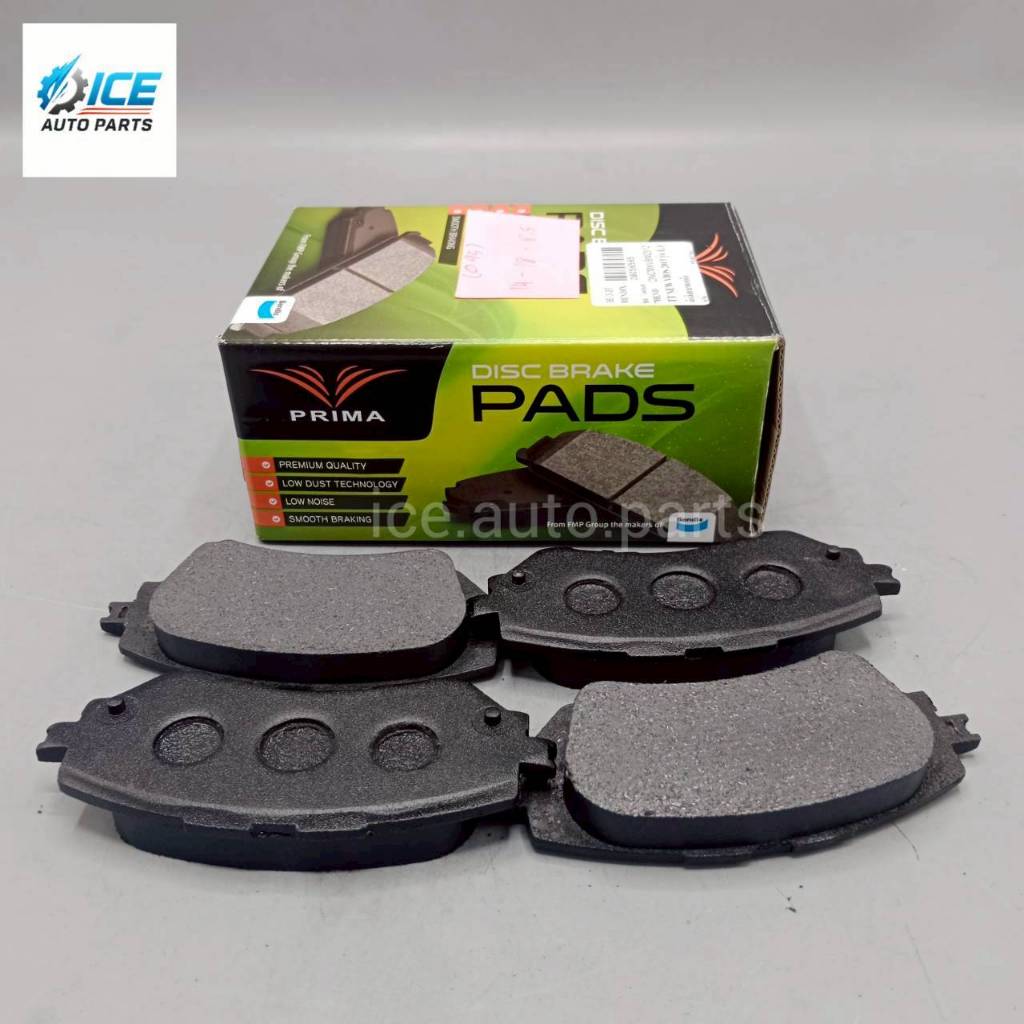 ผ้าดิสเบรคหน้า TOYOTA  ALL NEW VIOS 1.5 E/ J (XP150) (13-ON) 17-ON VIOS 19-ON ) YARIS ATIV (17-on) B