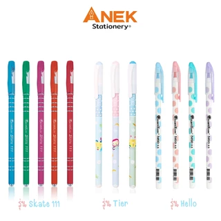 ปากกาลูกลื่น ควอนตั้ม Quantum รุ่น Skate 111/ Tier/ Hello/ Meow/ Cactus (จำนวน 1 ด้าม)