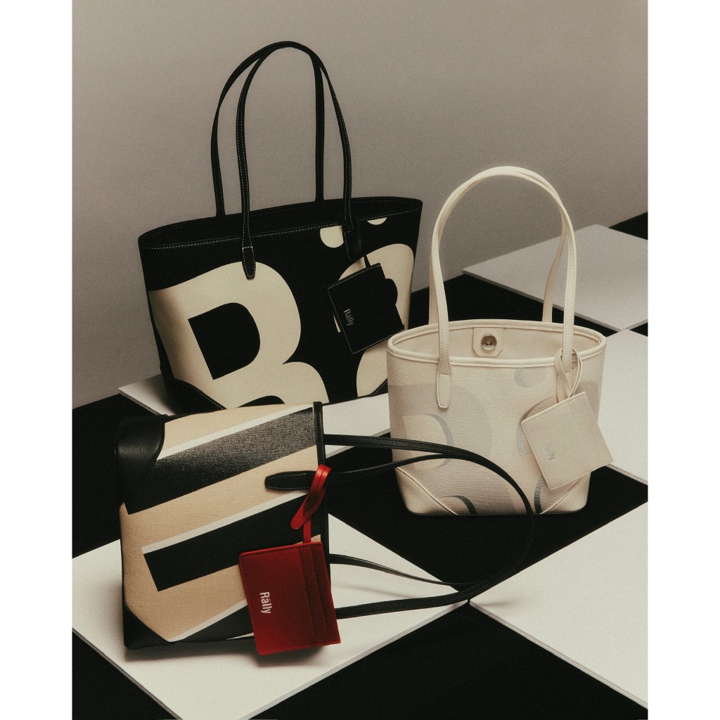 ใช้ Code ลดได้ พร้อมส่ง ✅ RALLY Rally City Tote Loop ชมพู/ฟ้า 💕ของแท้ ❌มีทั้งแบบมีกล่อง และ ออเดอร์รวมไม่มีกล่องแยก❌💯