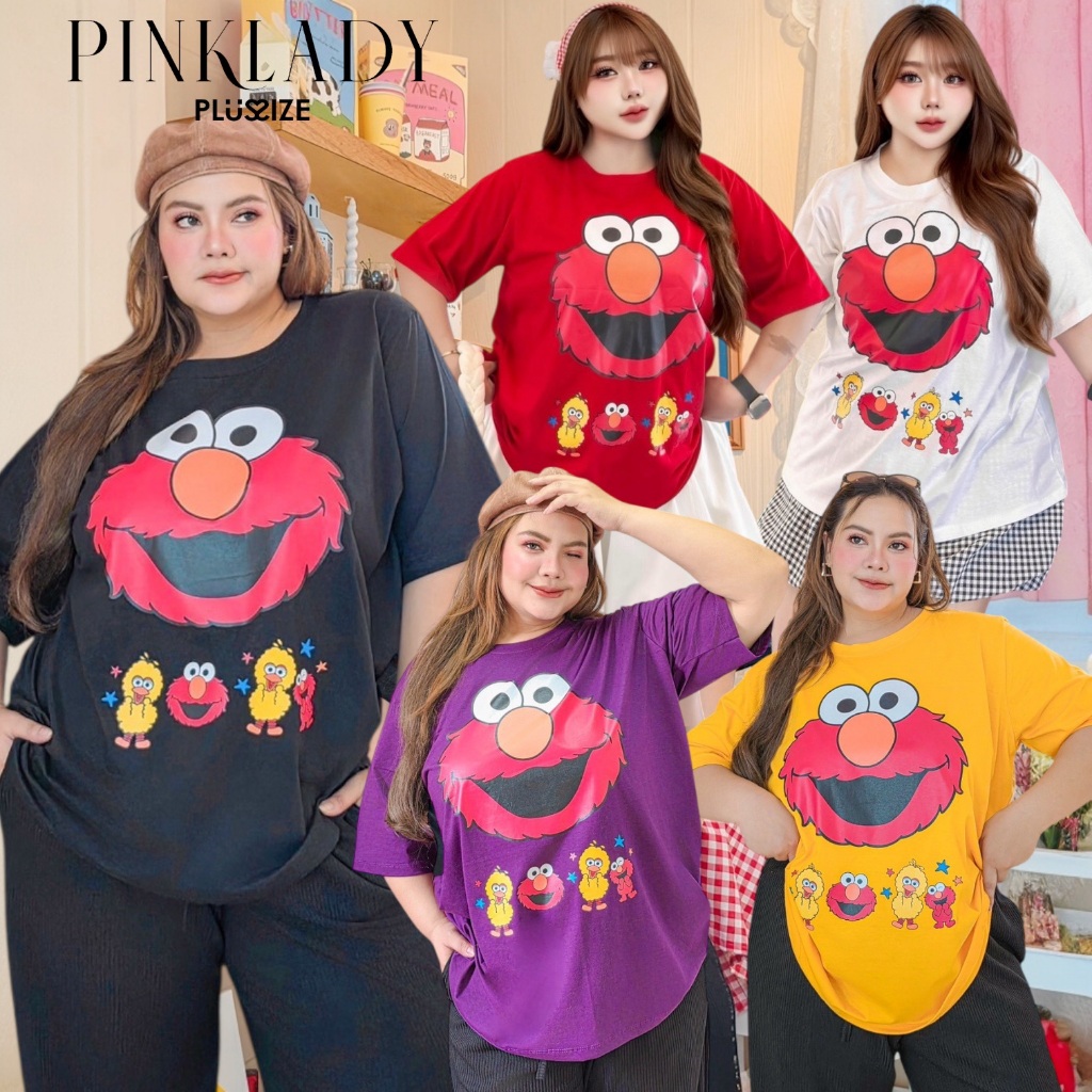 เสื้อยืดแขนสั้น ลายการ์ตูน 5 สี 4 ไซส์ (กรุณาอ่านไซส์ในรายละเอียดก่อนสั่งซื้อ)