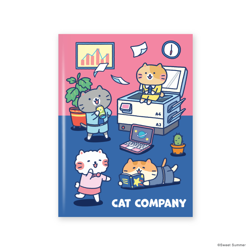 สวีทซัมเมอร์ : สมุดโน้ต ขนาด A6 : ทั้งหมด 16 ลาย