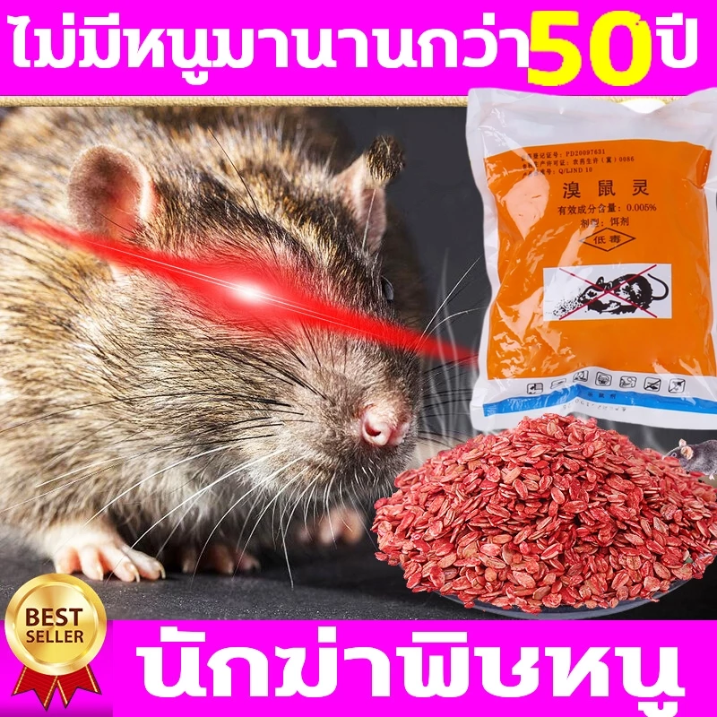 ✅ยาฆ่าหนู หนูชอบมาก ตายแห้ง ไม่เหม็น 100%ได้ผล ตายแห้ง เหยื่อกำจัดหนู ใช้ได้ในบ้านและรอบบ้าน ยาเบื่อ