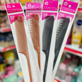 Tianyu hair comb หวีหางไฟเบอร์ ทนความร้อน แบบยี / ไม่ยี