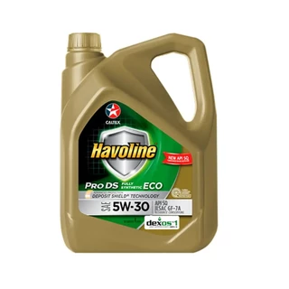New 2026!! CALTEX น้ำมันเครื่องสังเคราะห์ รถเบนซิน 5W-30 Havoline ProDS ECO 5