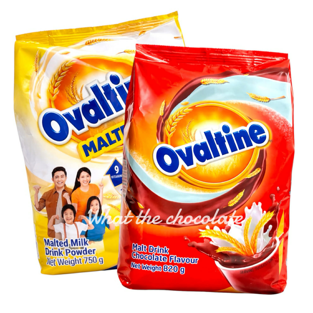 Ovaltine Malt โอวัลตินมอลต์พร้อมชง มี 2 รสชาติ