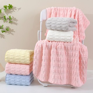 ผ้าเช็ดตัว ผ้าขนหนูเช็ดตัว ขนาด70x140 ซม เนื้อผ้าหนาอย่างดี …