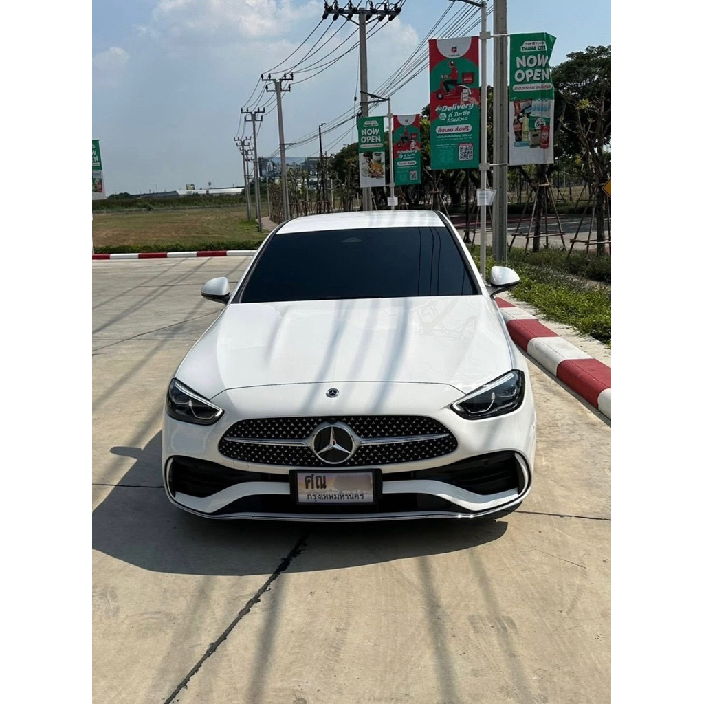 เช่ารถ Benz C220d AMG รุ่นล่าสุด รับที่ กทม-บางนา @carkub