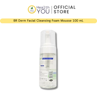 BR Derm Facial Cleansing Foam Mousse 100 mL | บีอาร์เดิร์ม เฟเซียล คลีนซิ่ง | โฟมมูสสำหรับล้างหน้า