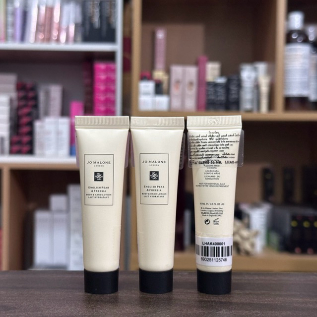 ( ราคา/หลอด ) Jo Malone London English Pear & Freesia Body & Hand Lotion 15ml