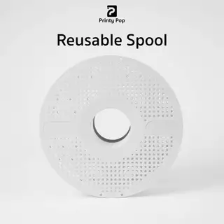 Printy Pop Reusable Spool – Heat Resistant / Easy Swap / AMS Compatible