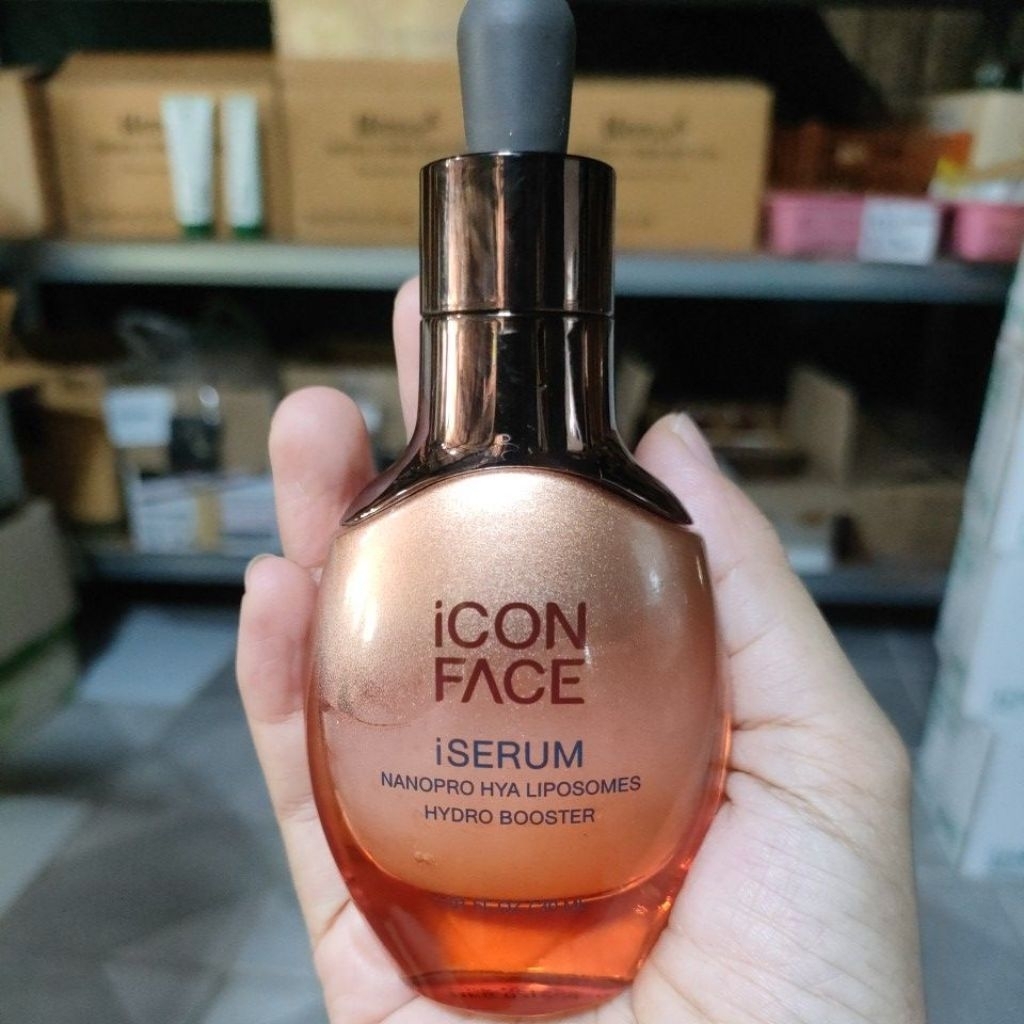 เซรั่มไอคอน I con face  nanopro hya liposomes เซรั่มบำรุงผิวหน้า ปริมาณสุทธิ 30 ml. 📍พร้อมส่ง📍