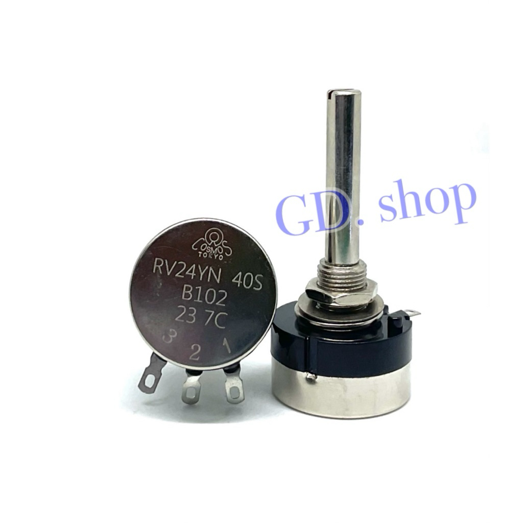 RV24YN 20S 40S แกนยาว40mm/30mm VR วอลลุ่ม 1K 2k ,5k, 10k,20k,50k,100k,500k