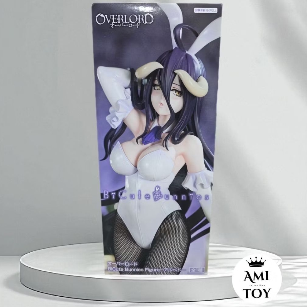 (พร้อมส่ง)มือ1งานแท้JP Albedo bunny ver.overlord bicute bunnies furyu