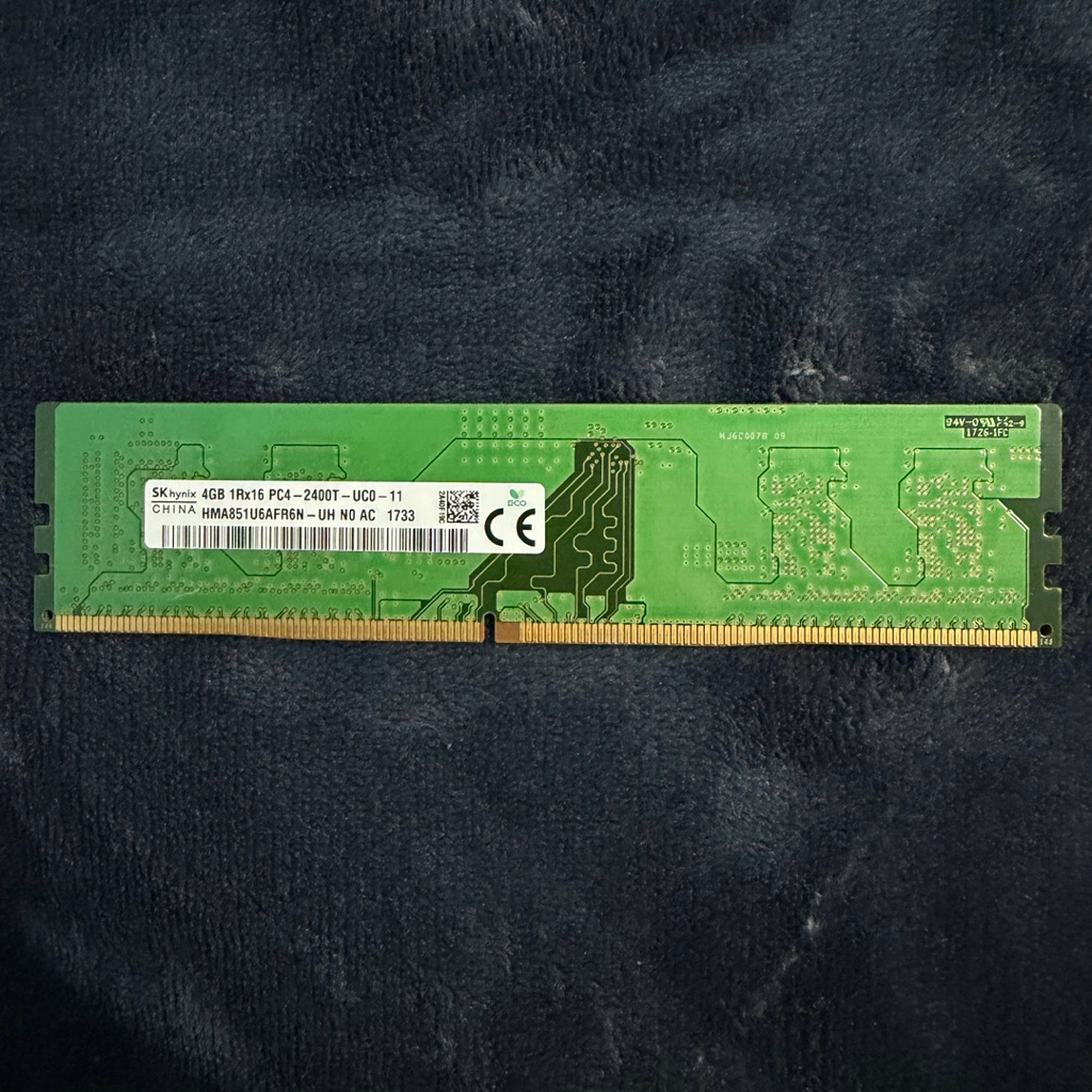 4GB (4*1) DDR4 2400 2666Mhz Transcend SK hynix RAM (หน่วยความจำ) แรม มือสอง