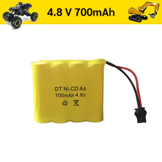 แบตเตอร์รี่รถบังคับ ขนาด 3.6V, 4.8V, 6V, 7.2V ความจุ 700mAh แบตรถบังคับ แบตรถบังคับ 7.2v แบตรถบังคับ 4.8v