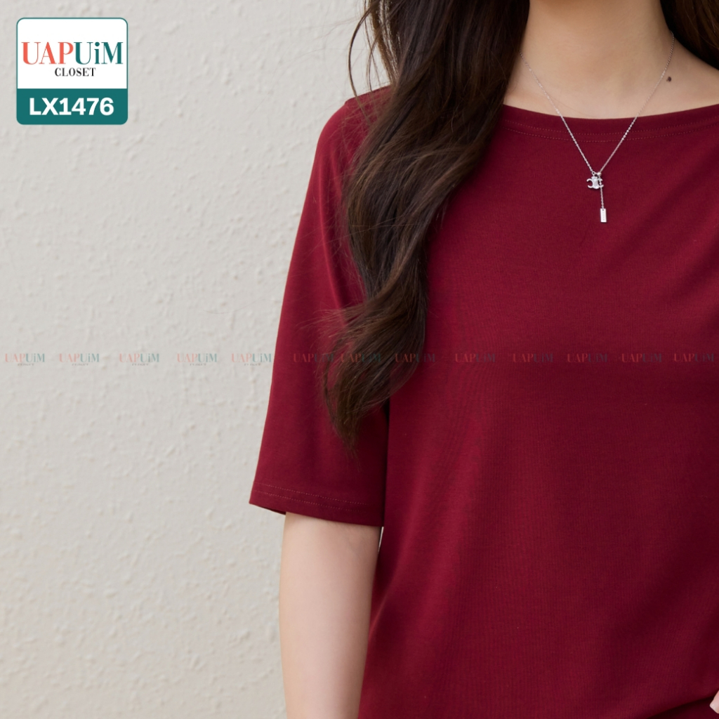 (LX1476)เสื้อแขนสั้นสาวอวบใครชอบเสื้อ “เรียบแต่ดูดี” รุ่นนี้ห้ามพลาดเลยค่า ✨_x000D_ ทรงสวย ใส่แล้วดูสุภาพ