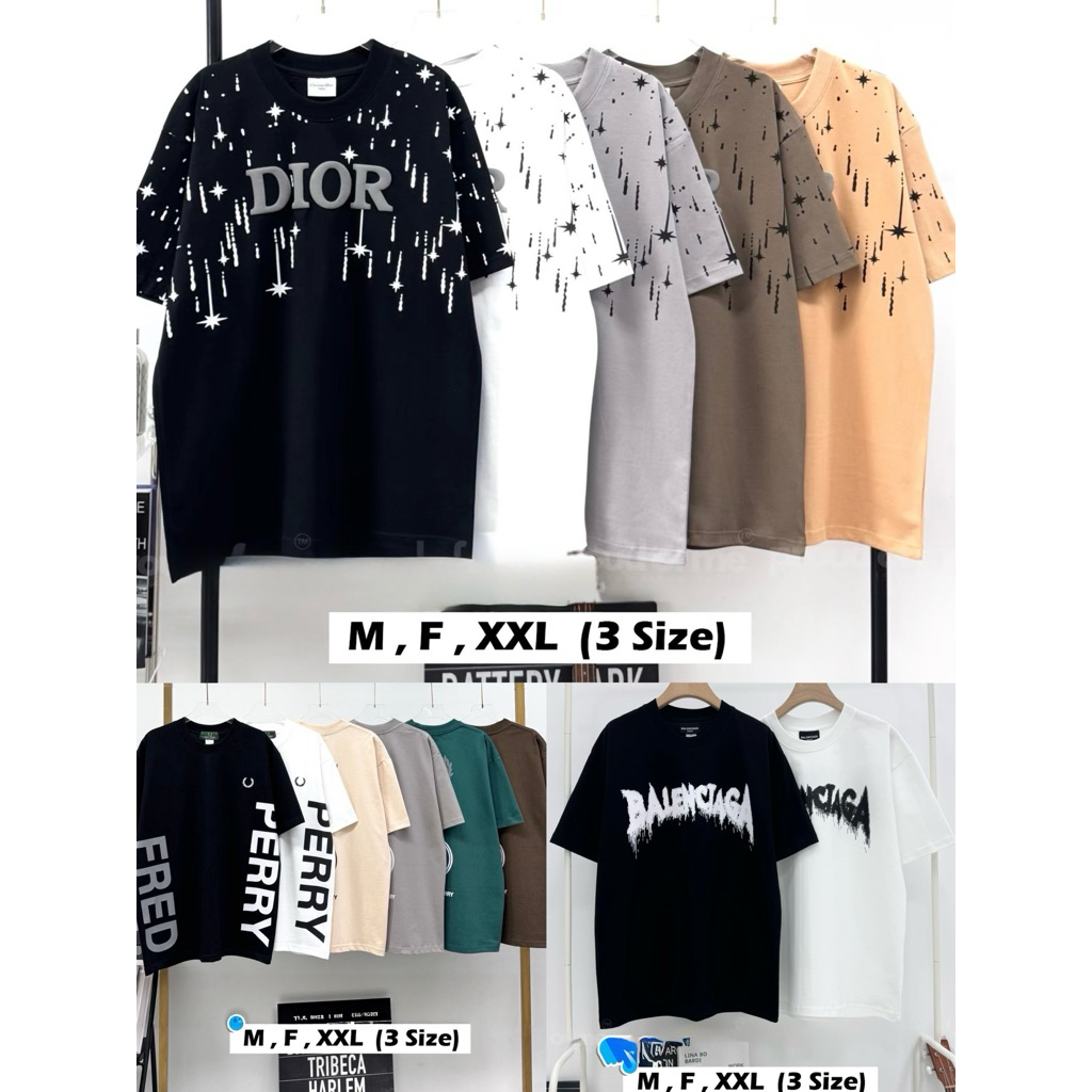 🔥เสื้อยืดรวมแบรนด์ Size M  F XL  2XLสิ้นค้าขายดี🔥