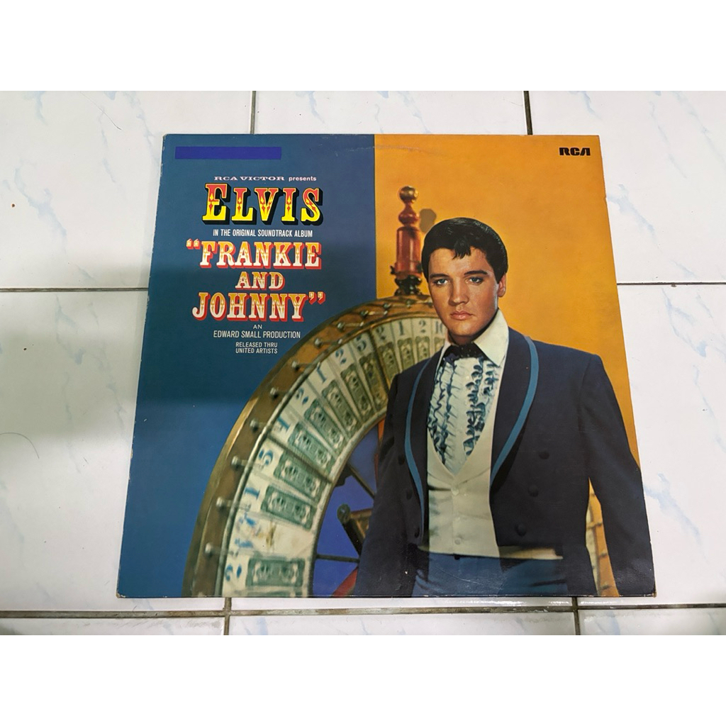 แผ่นเสียง : ELVIS - FRANKIE and JOHNNY.