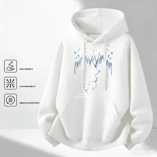 (เสื้อสเวตเตอร์และเสื้อมีฮู้ดมีให้เลือก 8 สี จัดส่งภายในวันเดียวกัน) แขนยาวพิมพ์ลาย COD** ราคาถูก เสื้อแจ็คเก็ตพร้อมหมวก