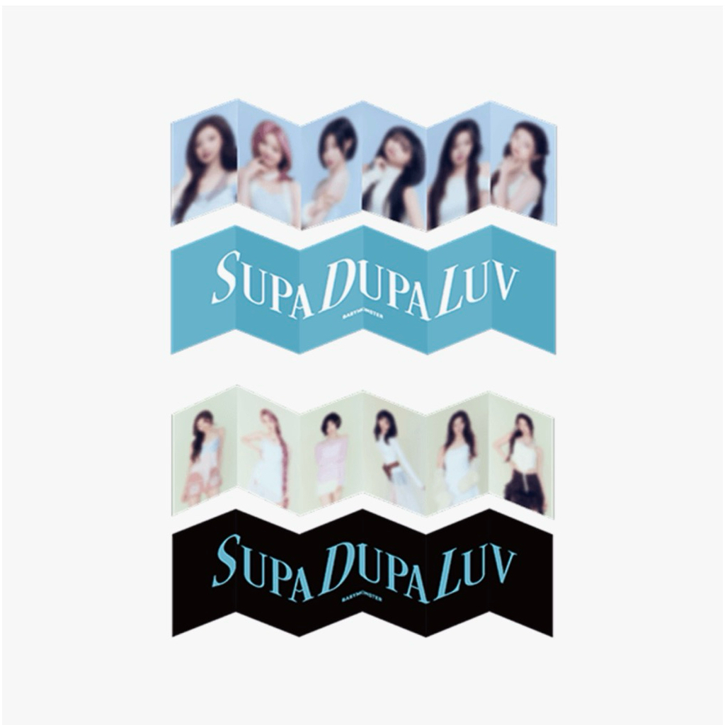 [SUPADUPALUV] BABYMONSTER MINI ACCORDION PHOTO BOOK_0 BABYMONSTER [SUPADUPALUV] BABYMONSTER MINI ACC