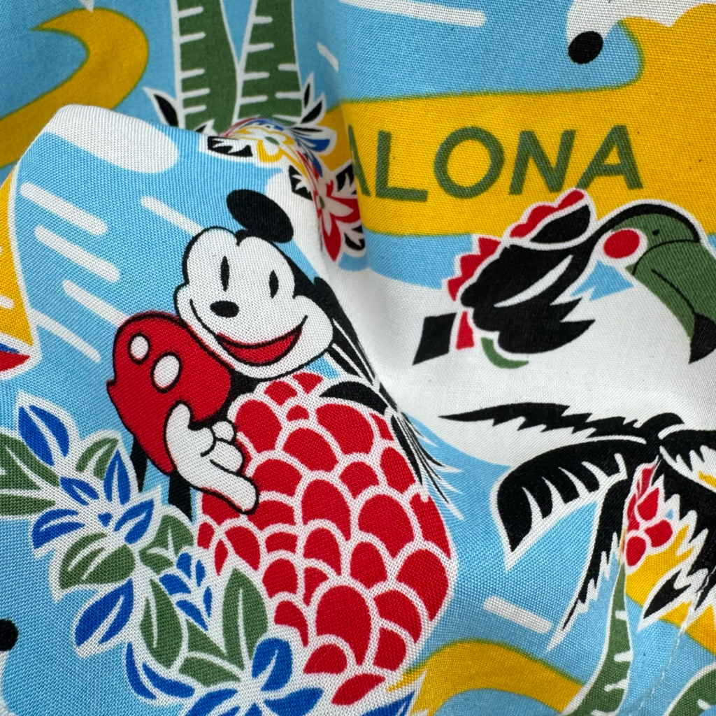 Hawaii shirt เสื้อเชิ้ตฮาวายคอตตอนสปัน เนื้อผ้านิ่ม รูปที่ 7