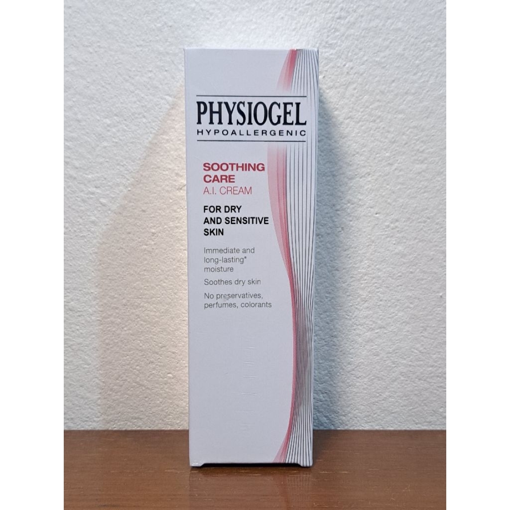 Physiogel Soothing Care A.I. Cream For Dry And Sensitive Skin 100 ml. ฟิสิโอเจล ซูธธิ่ง แคร์ เอ.ไอ. ครีม 100 มล.
