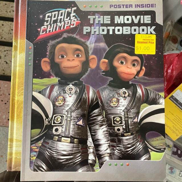 space chimps the movie book