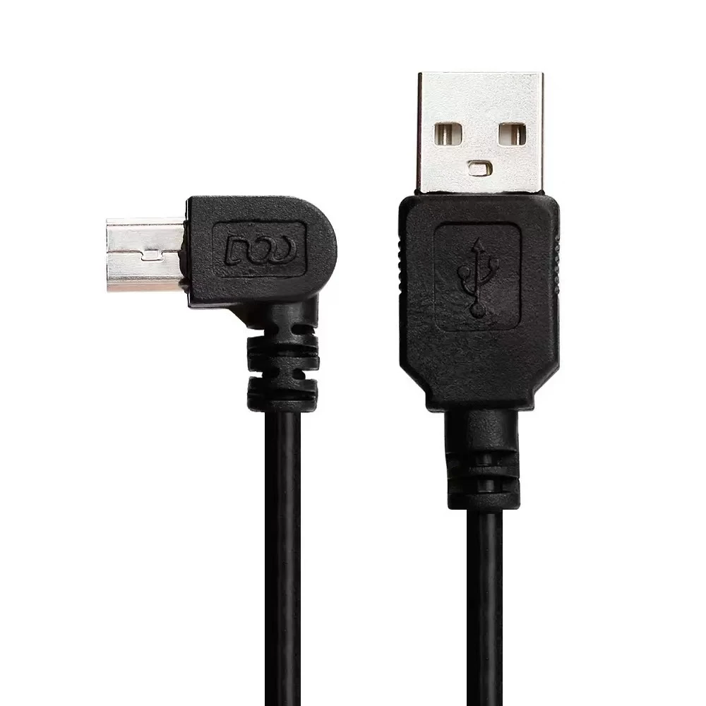 สาย USB2.0 TO mini usb 5Pin ยาว3.5เมตร ใช้ชาร์จกล้องติดรถ(สายสีดำ) thumbnail 4
