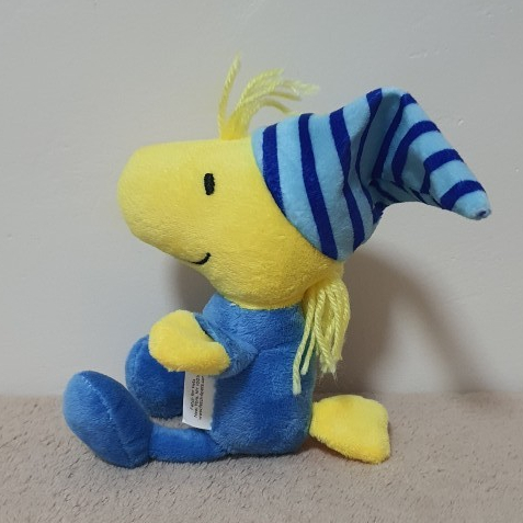 [พร้อมส่ง] 2021 Peanuts Worldwide LLC // ของเล่นสุนัข ตุ๊กตาวู๊ดสต๊อก Woodstock แต่งตัวปาร์ตี้ชุดนอน