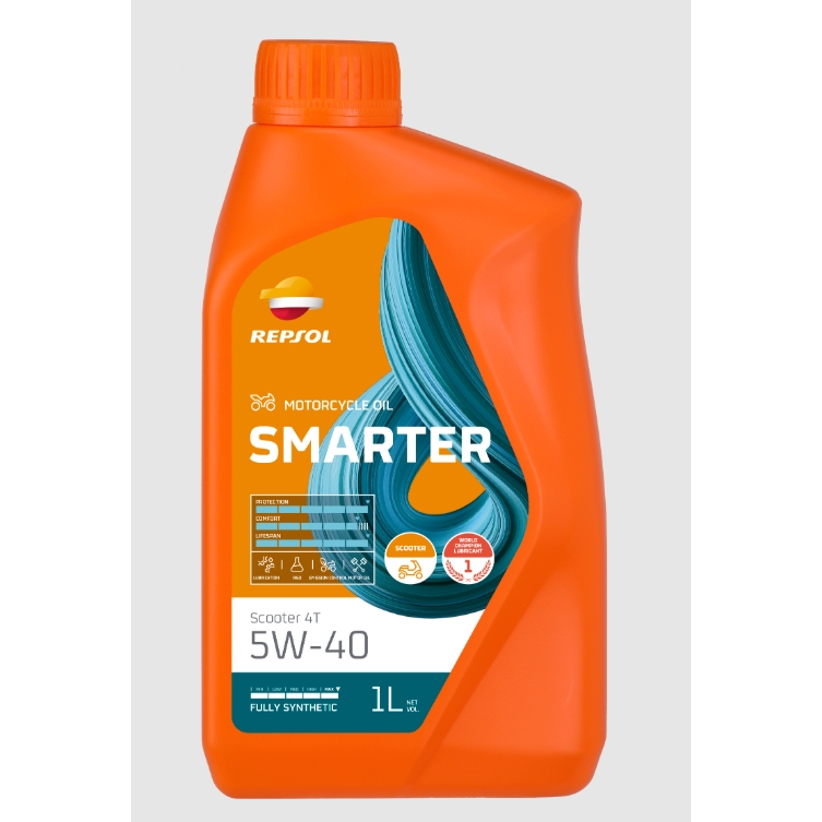 น้ำมันเครื่อง REPSOL SMARTER Scooter 4T 5W-40