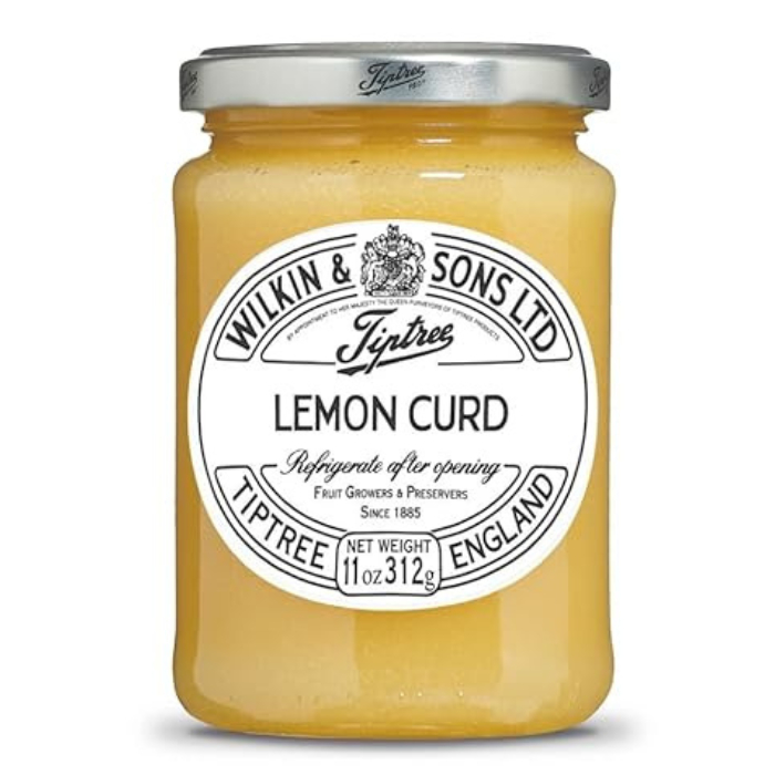 เลมอน เคิร์ด (ครีมรสเลมอน) ขนาด 312 กรัม ตราทิปทรี - Lemon curd 312g Tiptree brand