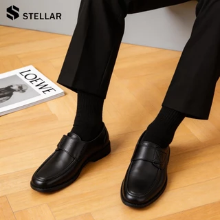 ส่งทันท💫STELLAR รองเท้าคัชชู รุ่น ทนทาน ใส่สบาย ของผู้ชาย รองเท้าใส่ทำงาน ใส่ได้ทั้งงานและชีวิตประจำวัน