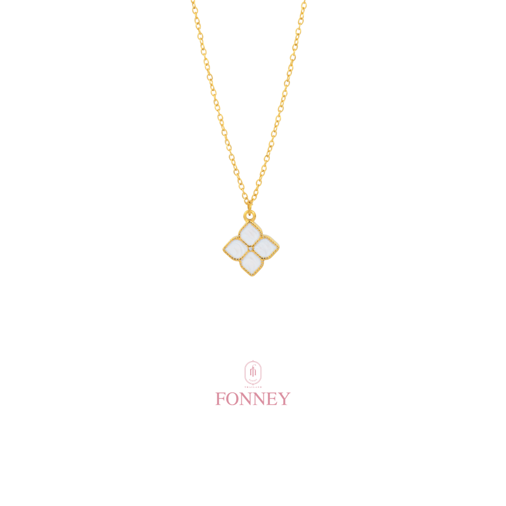 NL-05Fonney สร้อยคอ สแตนเลสแท้ไม่ลอกไม่ดำ